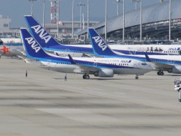 関西国際空港 - Kansai International Airport [KIX/RJBB]で撮影された全日空 - All Nippon Airways [NH/ANA]の航空機写真