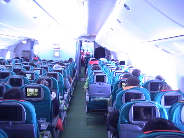 仕事で出張。オーストリア航空は初めてでした。 - オーストリア