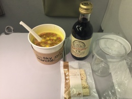 写真の種類:機内食・ドリンク