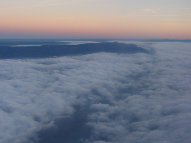 写真の種類:機窓・風景