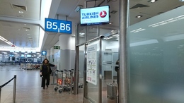 写真の種類:出発空港での写真
