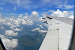 写真の種類:機窓・風景