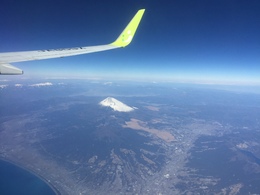 写真の種類:機窓・風景