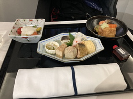 写真の種類:機内食・ドリンク