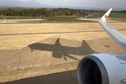 写真の種類:出発空港での写真