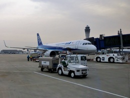 写真の種類:出発空港での写真