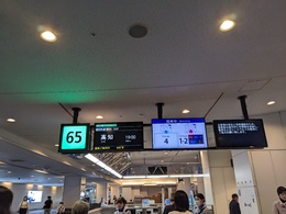 写真の種類:出発空港での写真