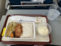 写真の種類:機内食・ドリンク