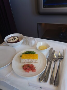 写真の種類:機内食・ドリンク