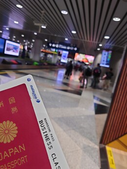 写真の種類:到着空港での写真