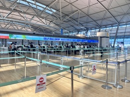 写真の種類:出発空港での写真