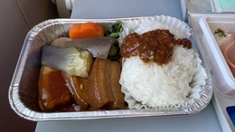 写真の種類:機内食・ドリンク