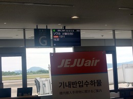写真の種類:出発空港での写真