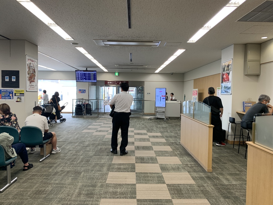 写真の種類:出発空港での写真