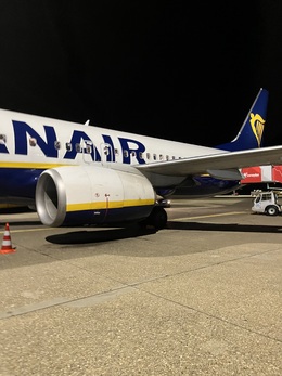 写真の種類:到着空港での写真