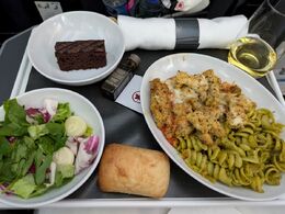 写真の種類:機内食・ドリンク