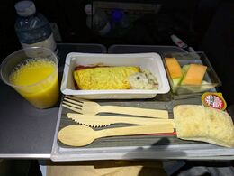 写真の種類:機内食・ドリンク