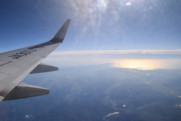 写真の種類:機窓・風景