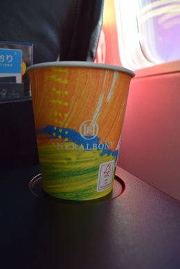 写真の種類:機内食・ドリンク