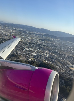 写真の種類:機窓・風景