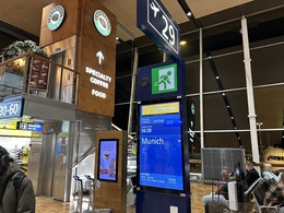 写真の種類:出発空港での写真