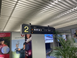 写真の種類:到着空港での写真