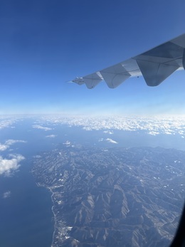 写真の種類:機窓・風景