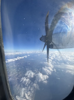 写真の種類:機窓・風景