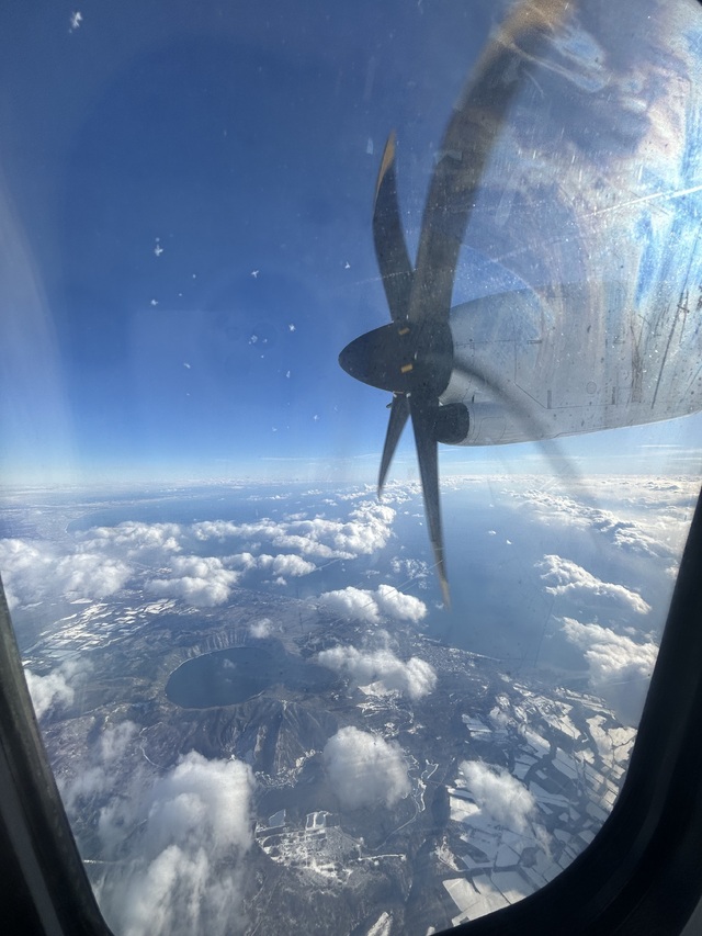 写真の種類:機窓・風景