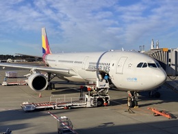 写真の種類:出発空港での写真