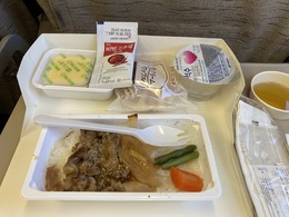 写真の種類:機内食・ドリンク