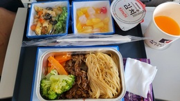 写真の種類:機内食・ドリンク