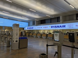 写真の種類:出発空港での写真