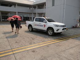 写真の種類:到着空港での写真