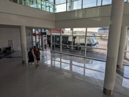 写真の種類:出発空港での写真