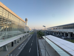 写真の種類:出発空港での写真