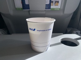 写真の種類:機内食・ドリンク