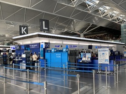 写真の種類:出発空港での写真