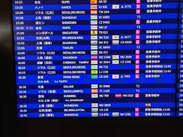 写真の種類:出発空港での写真