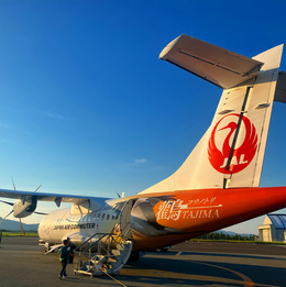 JA05JC ATR42-600 コウノトリ　TAJIMA JAL 鸛 非売品・新商品情報】1/200 ATR42-600 日本エアコミューター「コ