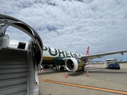 写真の種類:出発空港での写真