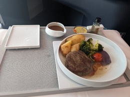 写真の種類:機内食・ドリンク