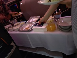 写真の種類:機内食・ドリンク
