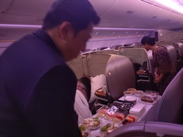 写真の種類:機内食・ドリンク