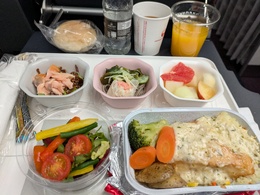写真の種類:機内食・ドリンク