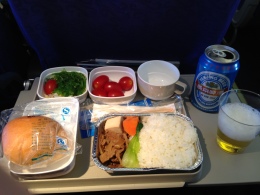 写真の種類:機内食・ドリンク