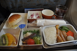 写真の種類:機内食・ドリンク